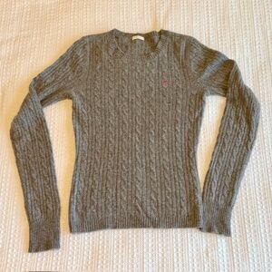 Abercrombie & Fitch "Ezra Fitch" 100% Cashmere Sweater Size Large